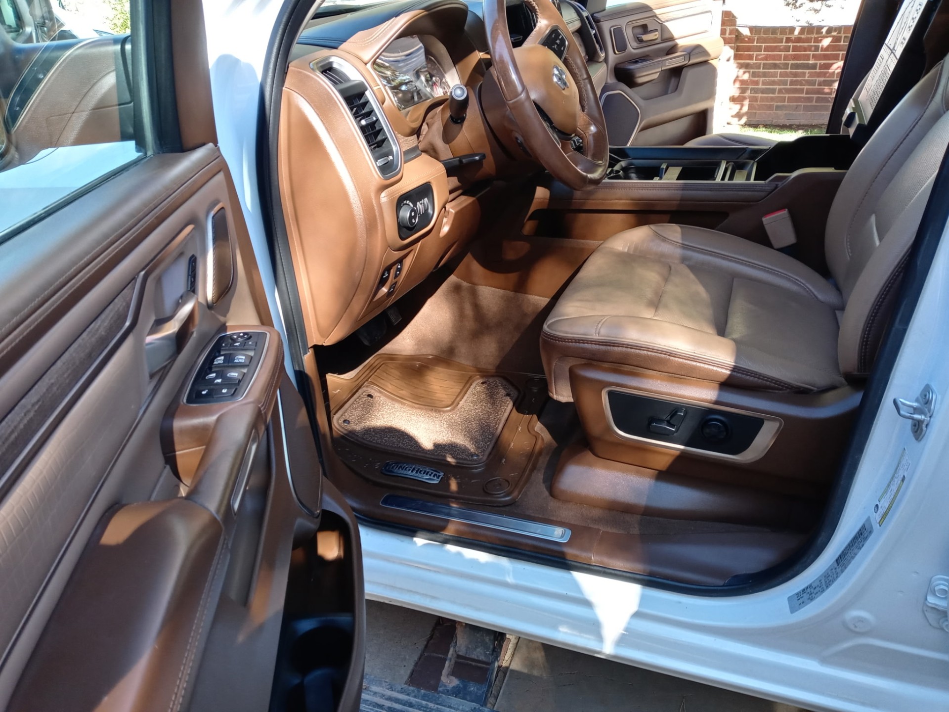 Pickup Truck Interior after